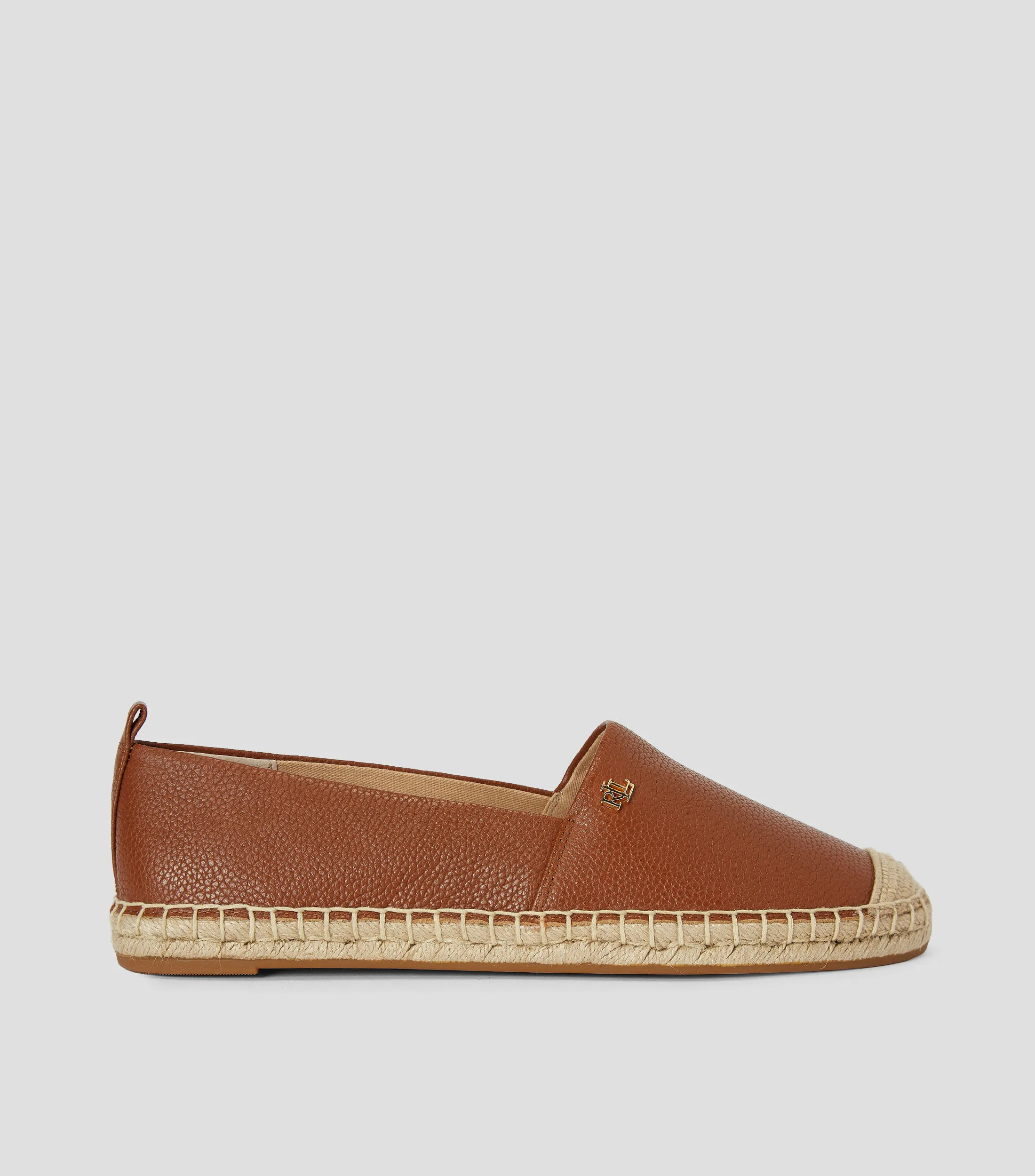 Lauren Ralph Lauren Alpargatas en piel granulada Cameryn IV Mujer