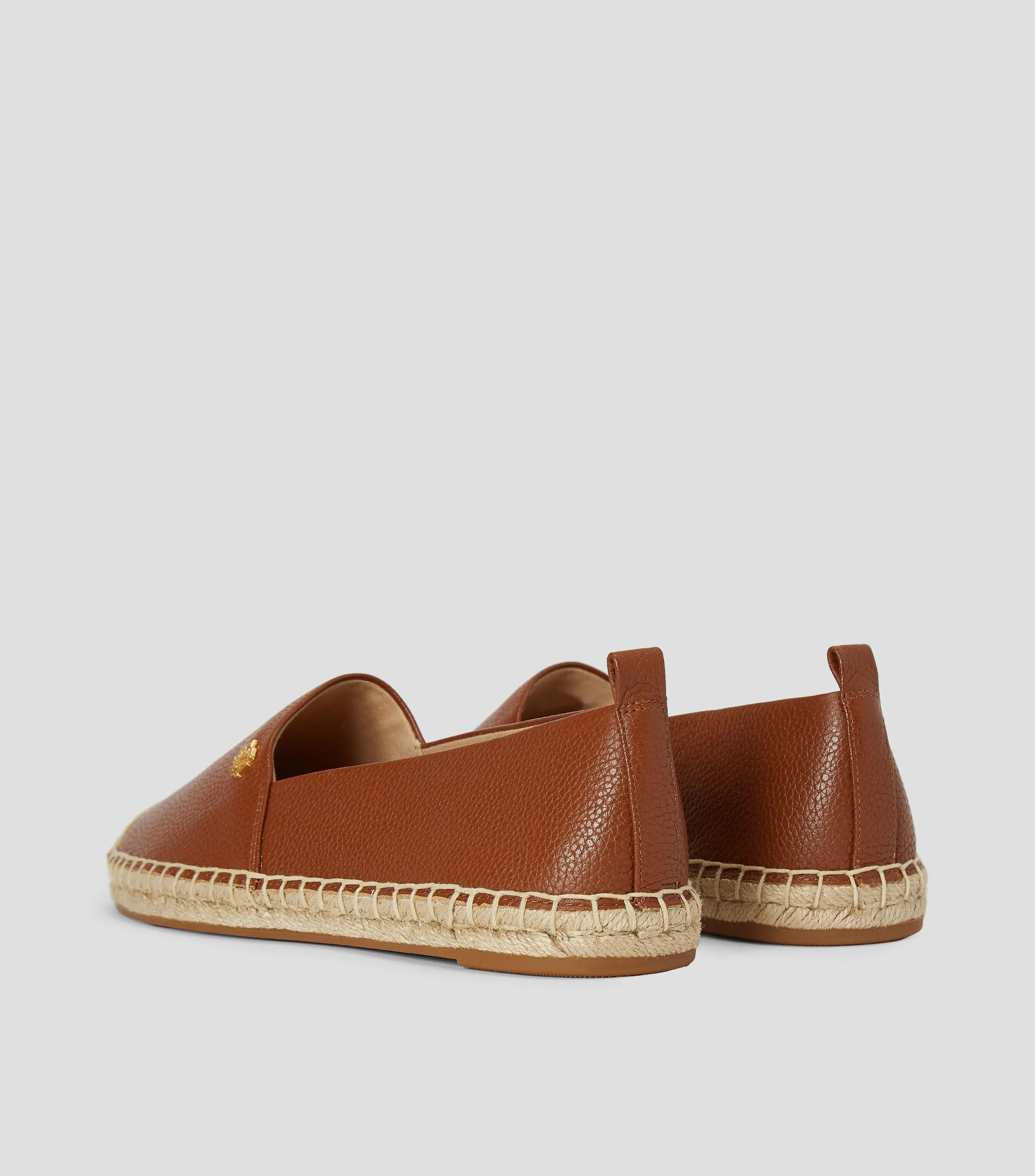 Lauren Ralph Lauren Alpargatas en piel granulada Cameryn IV Mujer