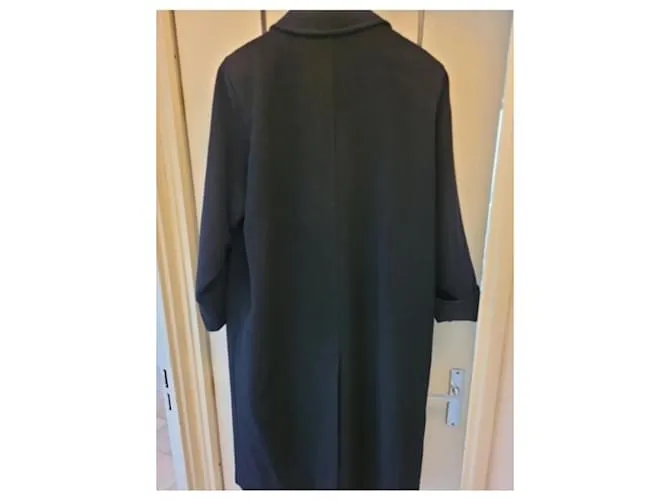 Max Mara Abrigos, Ropa de calle Negro 