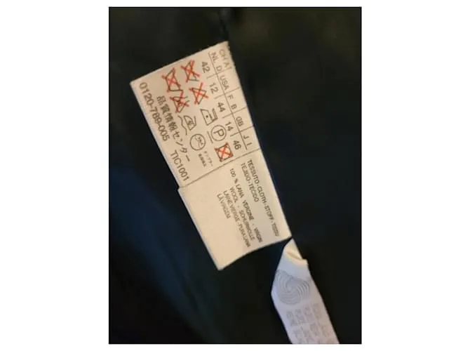 Max Mara Abrigos, Ropa de calle Negro 