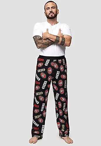 NFL SAN FRANCISCO 49ERS LOUNGE PANTS  PIJAMA UNISEX PARA ADULTOS