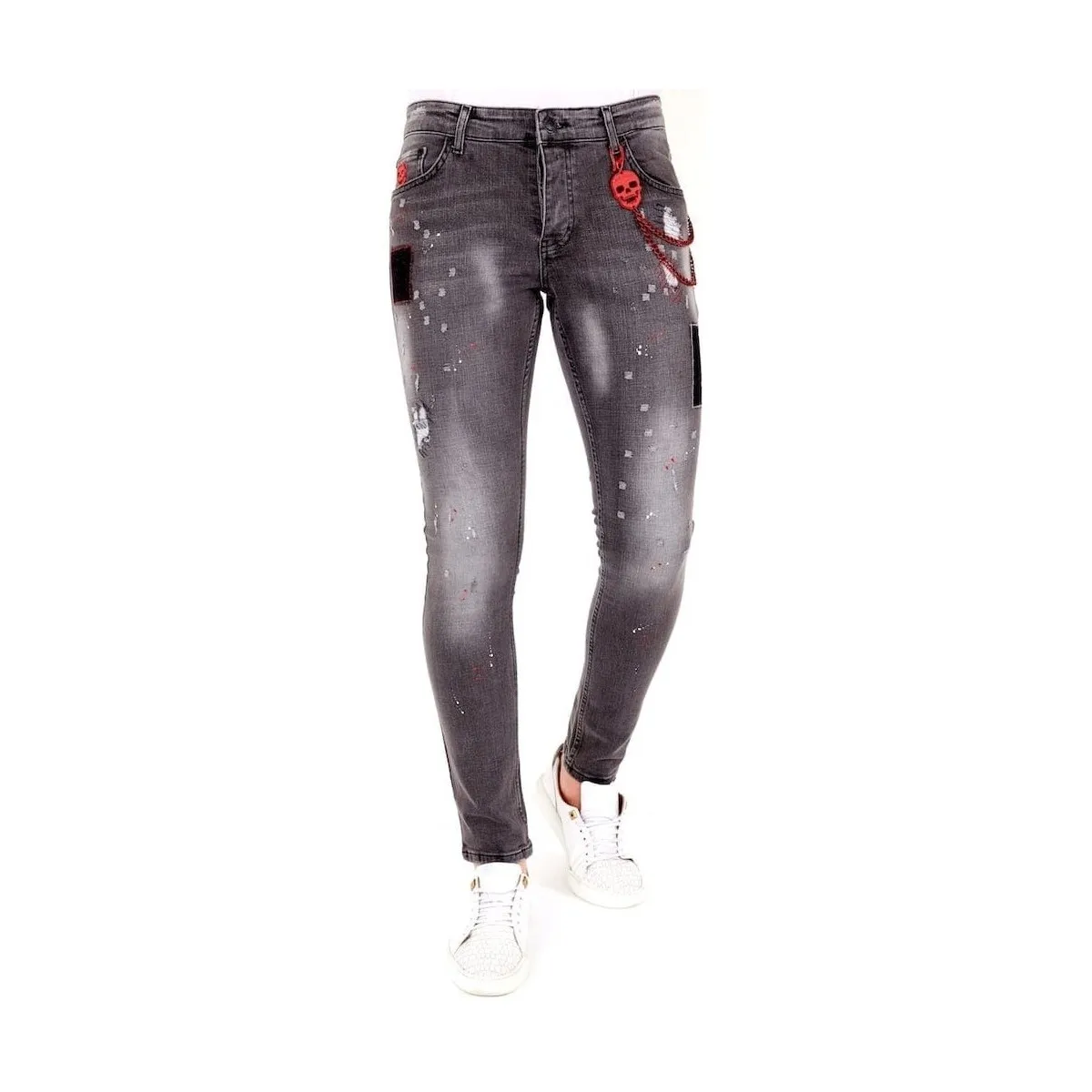Pantalones Manchas De Pintura