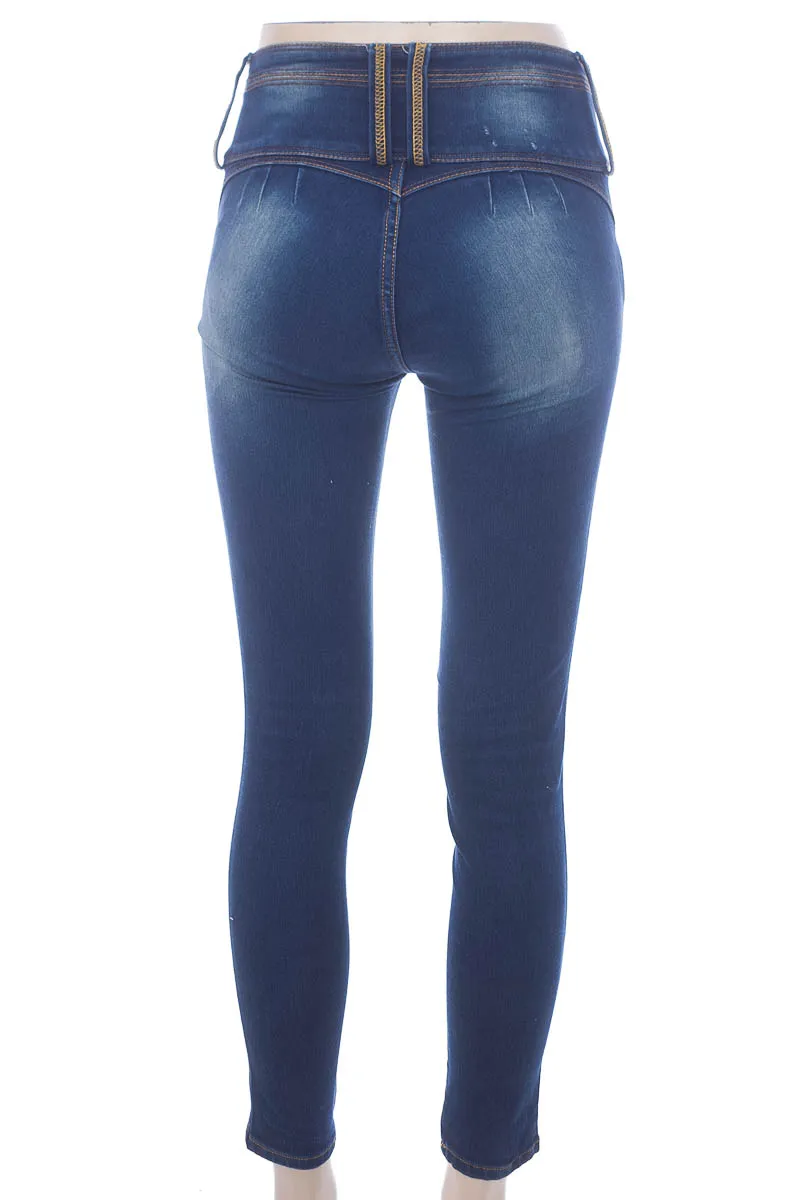 PANTALóN COLOR AZUL  LOVE ME