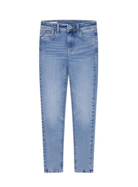 Pantalón Vaquero Pepe Jeans Skinny Azul para Niña