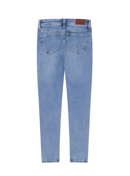 Pantalón Vaquero Pepe Jeans Skinny Azul para Niña