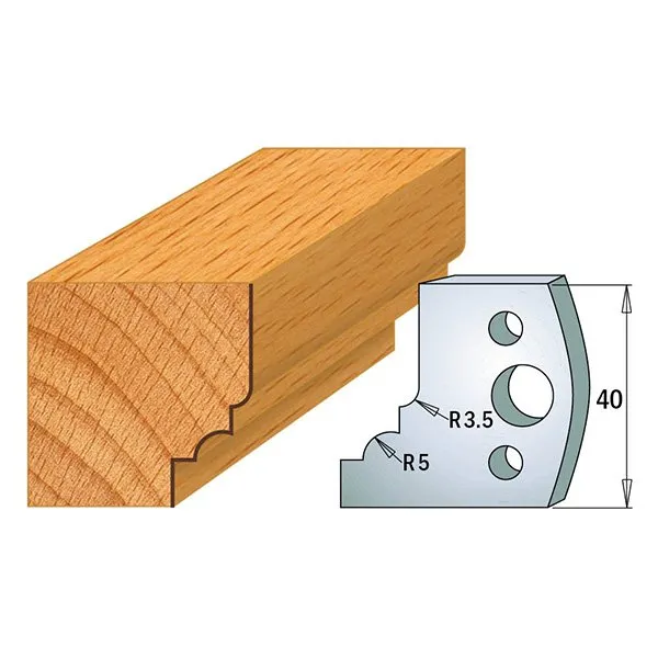 Par contracuchillas 40x4mm CMT 691.020