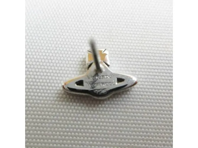 Pendientes de plata Orb de Vivienne Westwood 