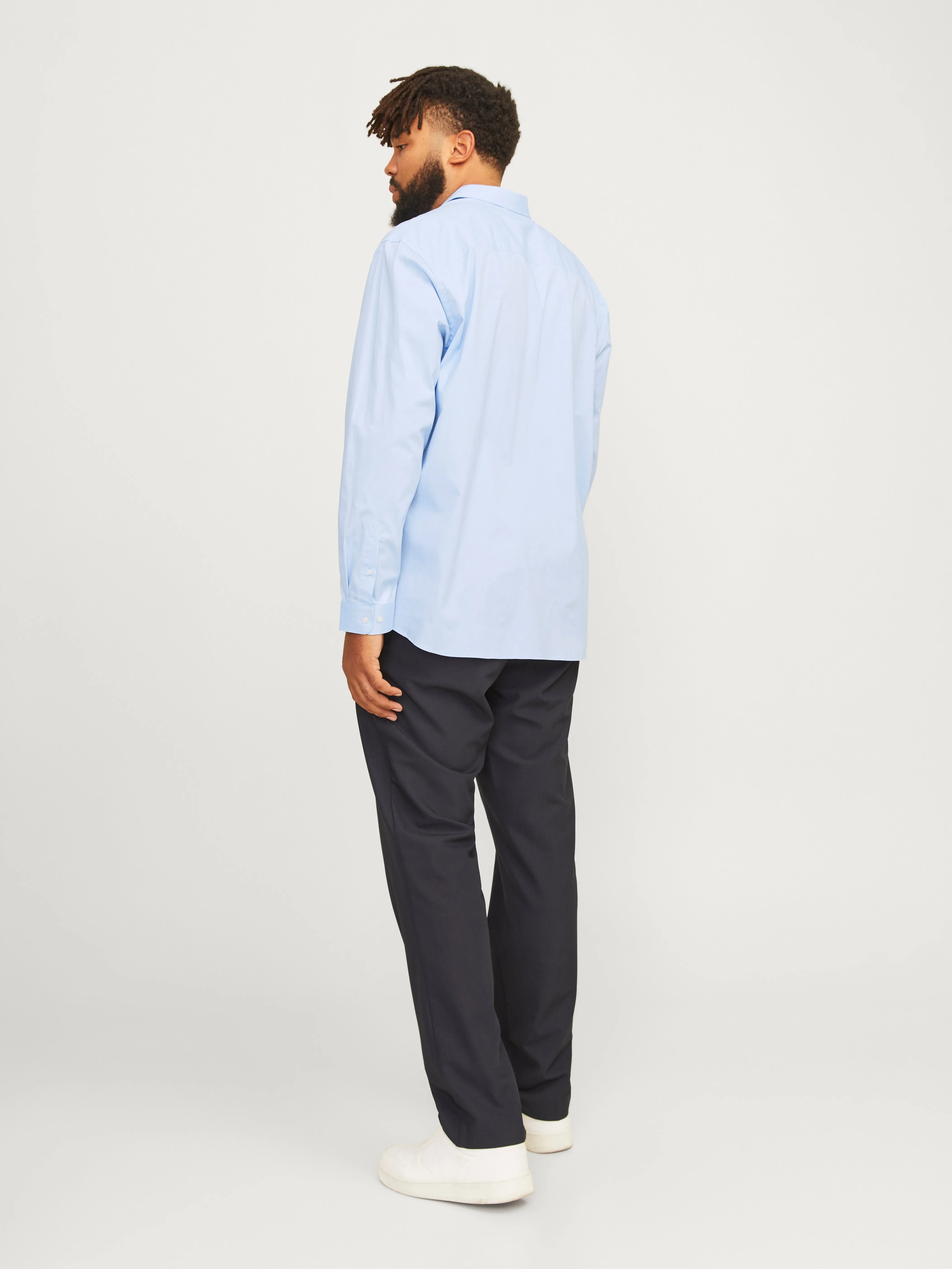 Plus Camisa Corte loose | Azul intermedio | Jack & Jones®