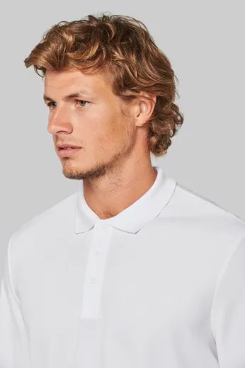 Polo manga larga Cool Plus® para adultos