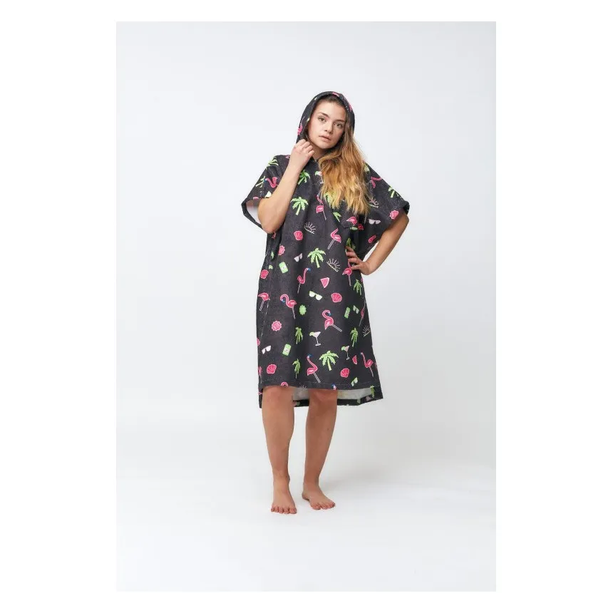 Poncho Surf After Essentials Paradise Para Adultos