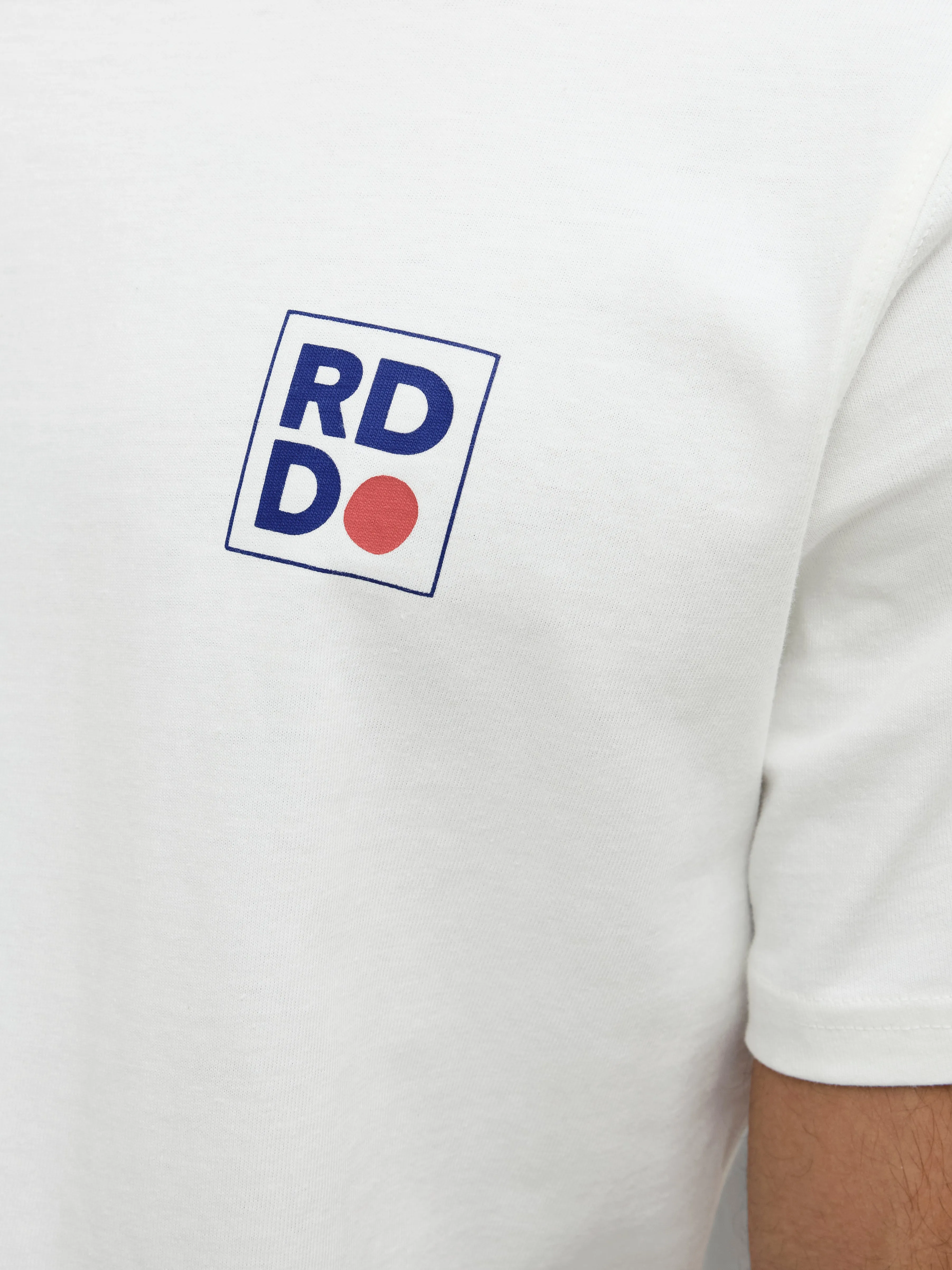 RDD Camiseta Logotipo Cuello redondo | Blanco hueso | Jack & Jones®