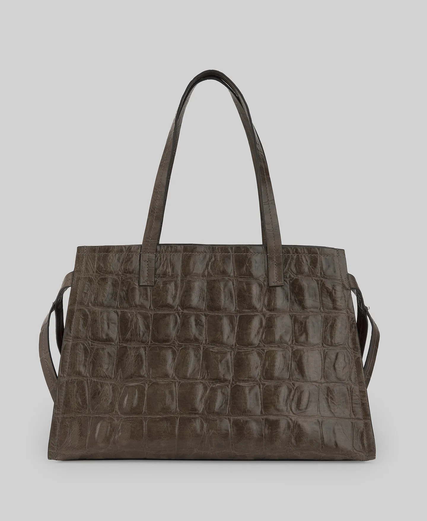 Responsible leather coco bag woman