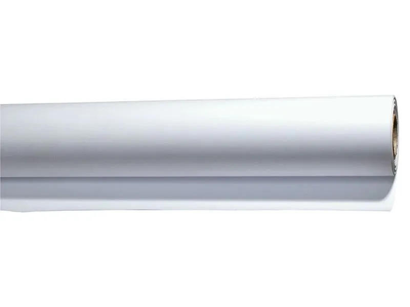 Rollo de papel de dibujo estándar, blanco