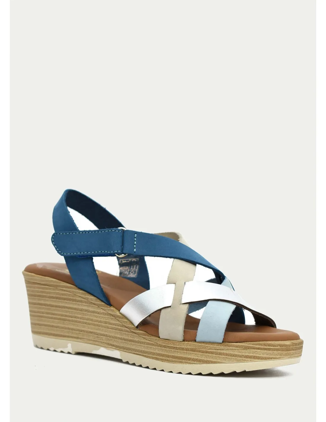 SANDALIAS STUDIO SCARPE 135677 AZULON 