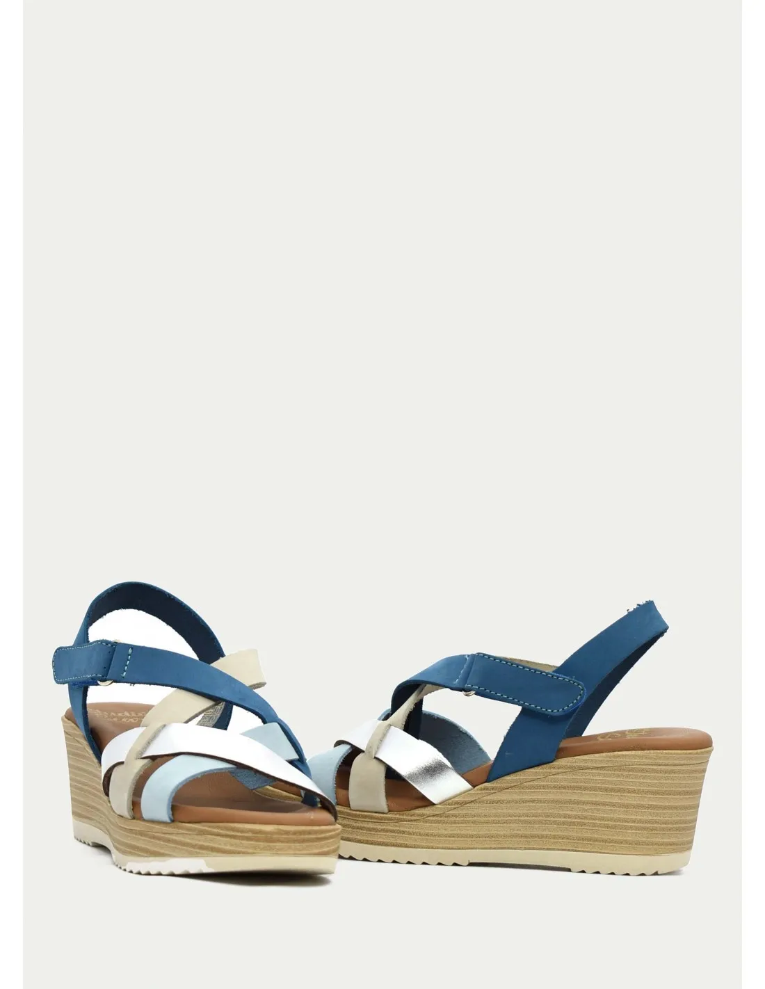 SANDALIAS STUDIO SCARPE 135677 AZULON 