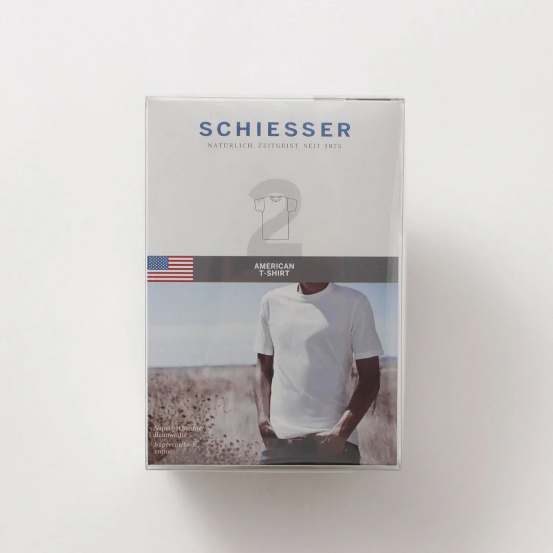 Schiesser / American Crew Neck 2 Pack Camiseta