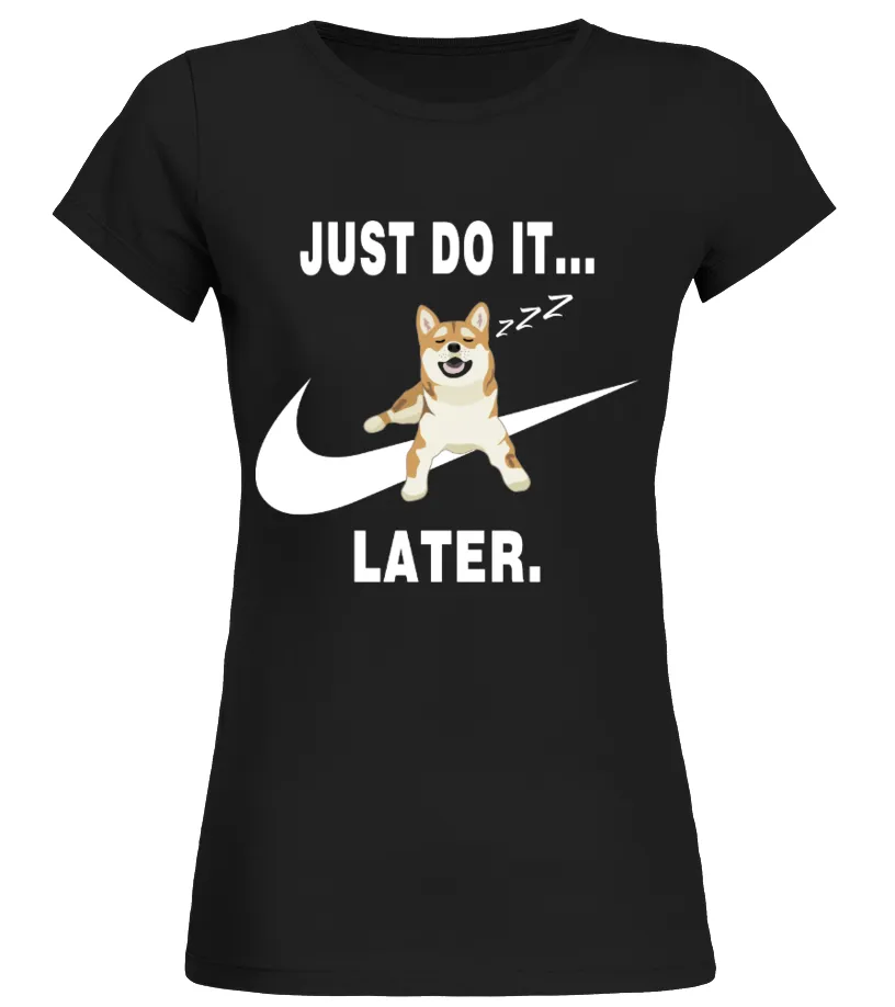 Shiba Inu Camiseta cuello redondo Mujer