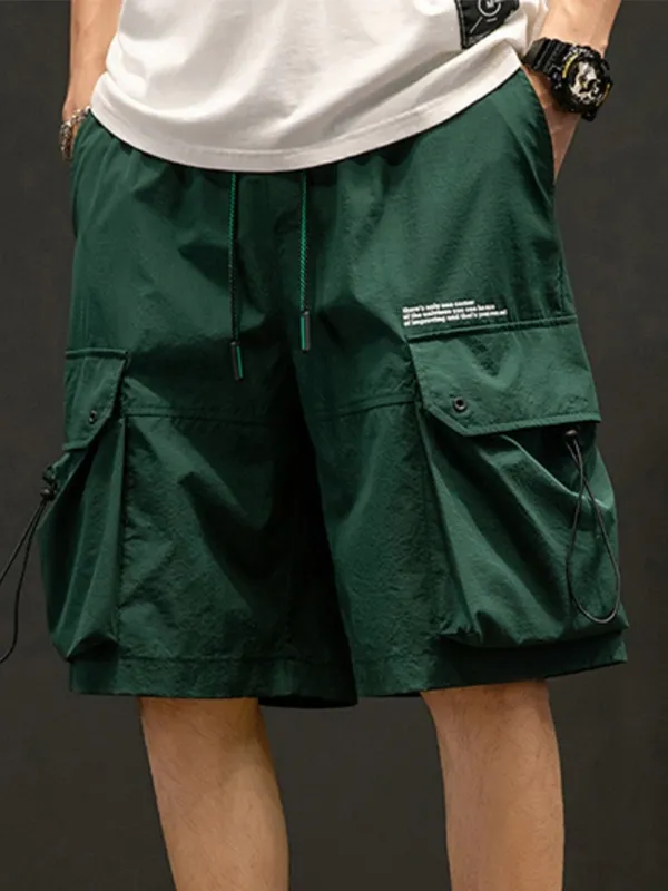 Shorts cargo funcionales para hombre