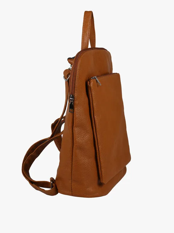 Solada Mochila de mujer en polipiel.
