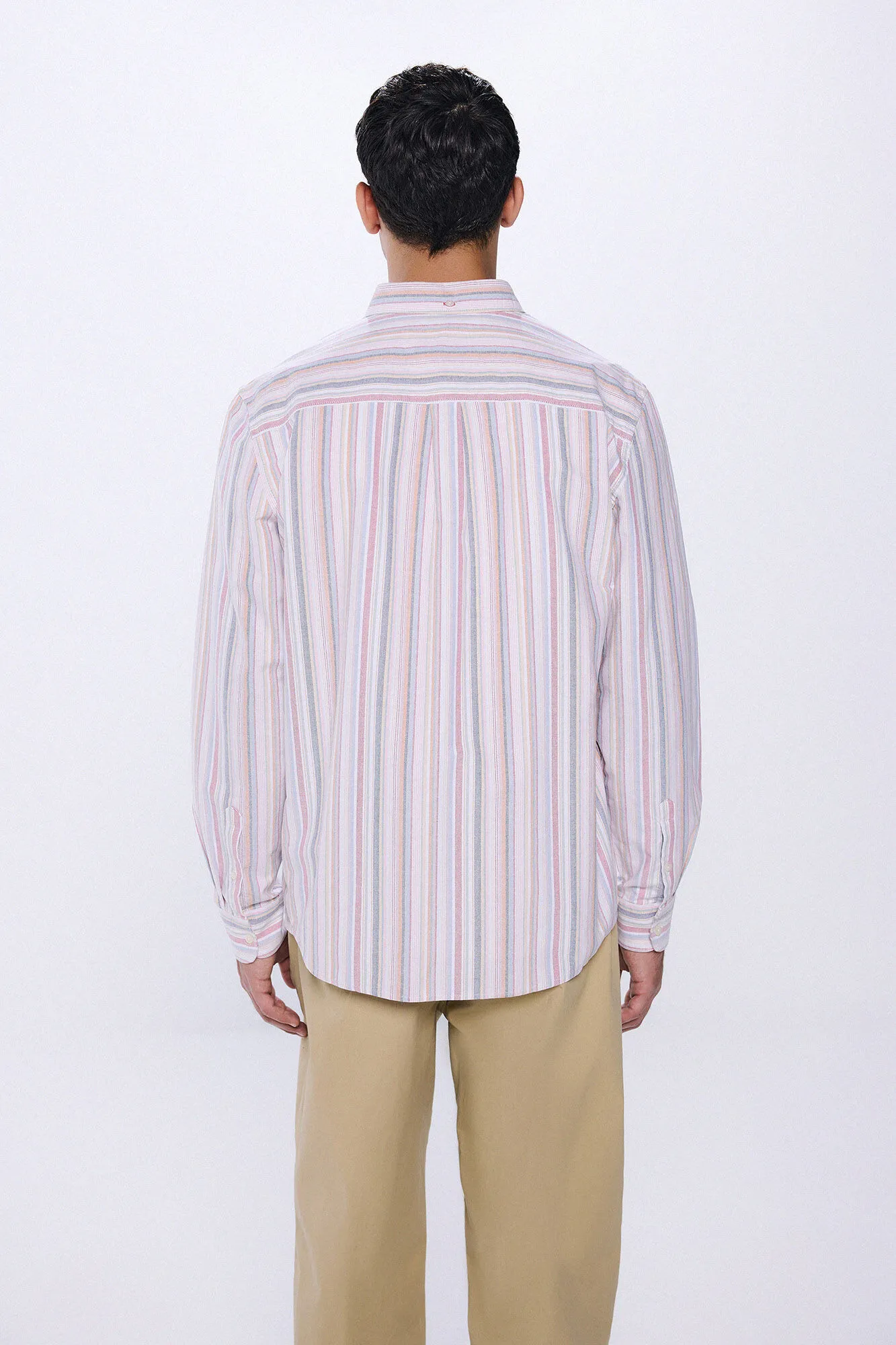Springfield Camisa oxford rayas