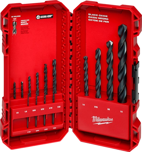 THUNDERBOLT® Black Oxide Drill Bit Set – 14PC