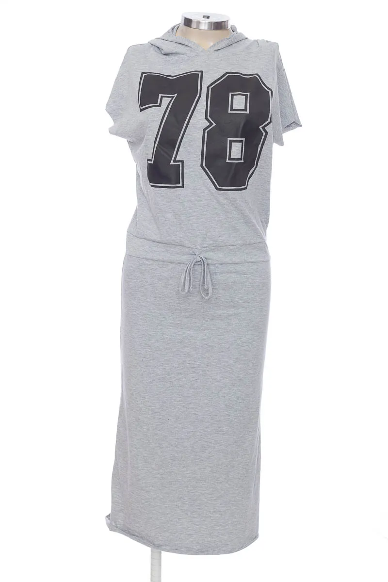 VESTIDO / ENTERIZO COLOR GRIS  ATYPICAL