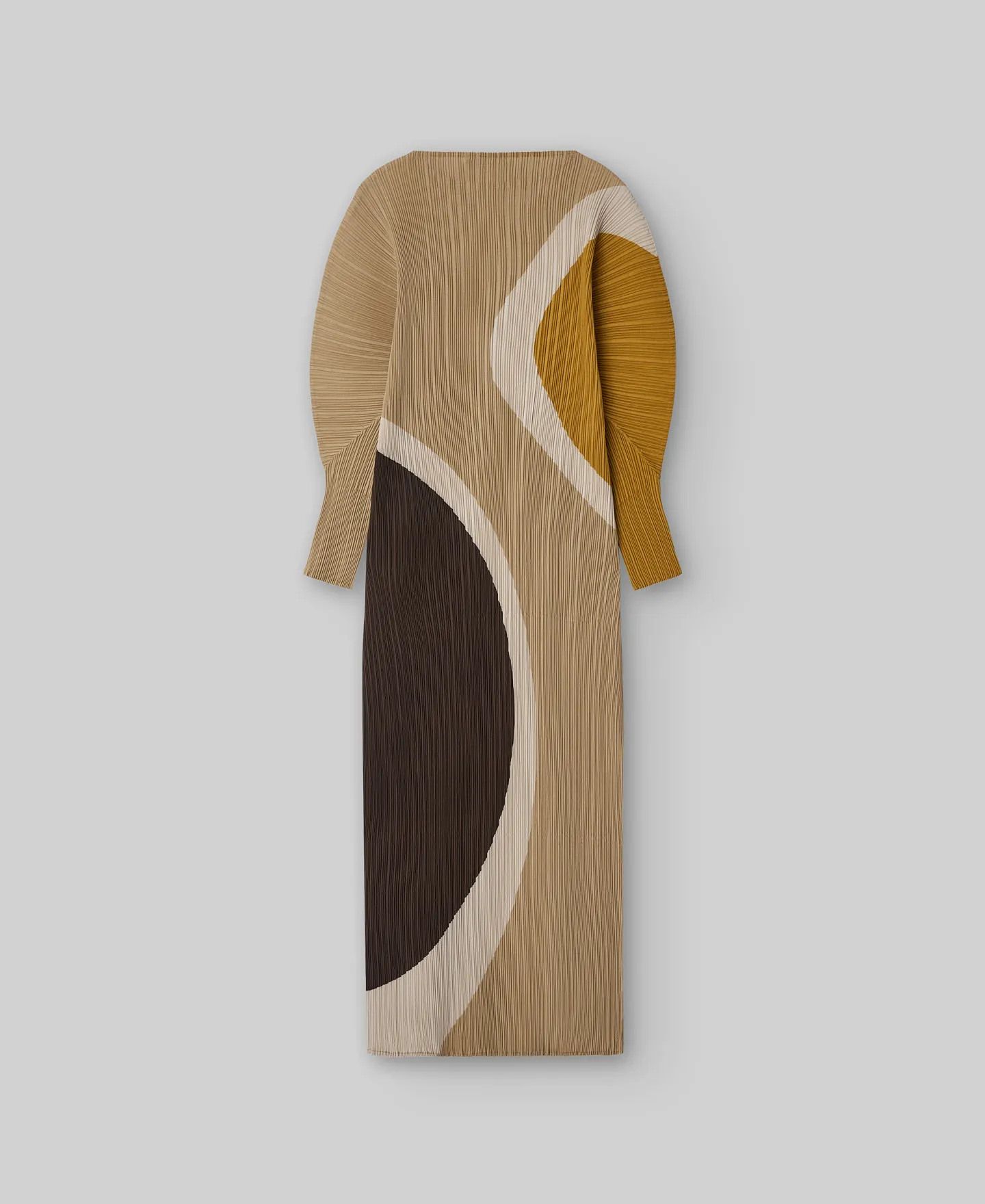 Vestido crinkle estampado mujer