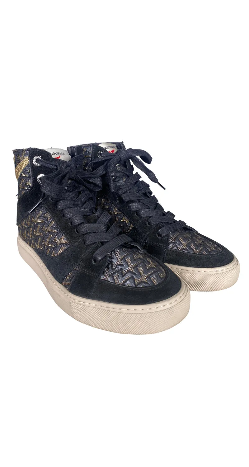 ZADIG & VOLTAIRE Zapatillas High Flash Monogram