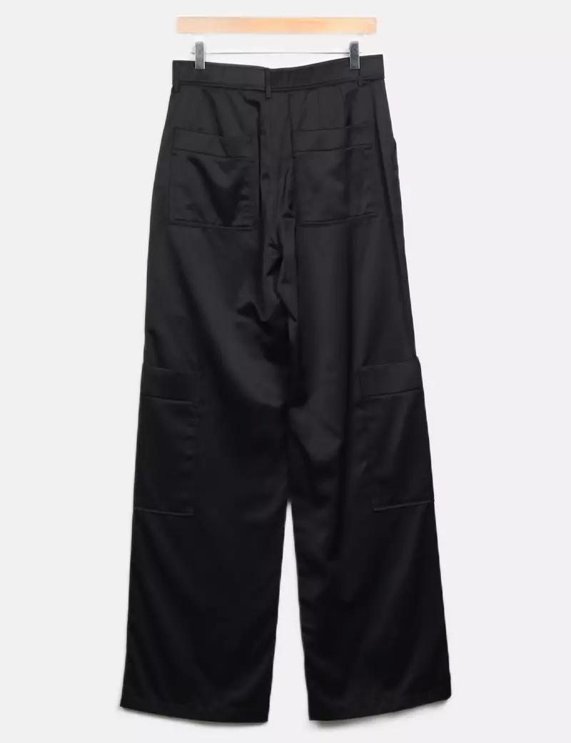 Zara Pantalones cargo Fluido