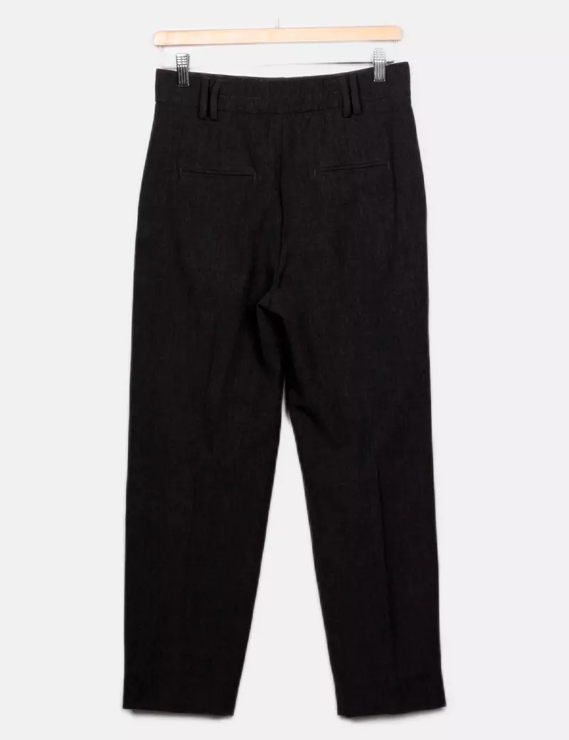 Zara Pantalones de tela Anchos