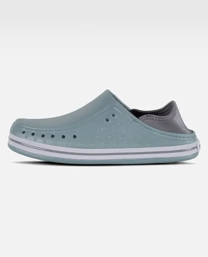 Zueco EVA unisex, ultraligero, ergonómico, anatómico con elástico en talón Gris